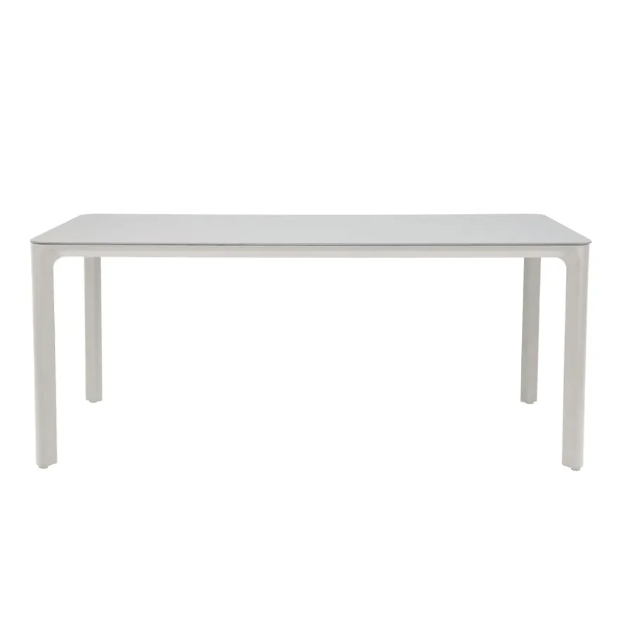 barths Belfort rechteckiger Dining-Tisch 140 x 90 cm - Sand