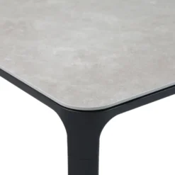 barths Belfort rechteckiger Dining-Tisch 210 x 90 cm - Anthrazit