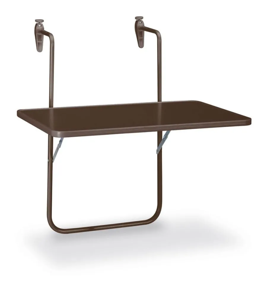 barths Boy – Balkonhängetisch 60x40 cm Braun