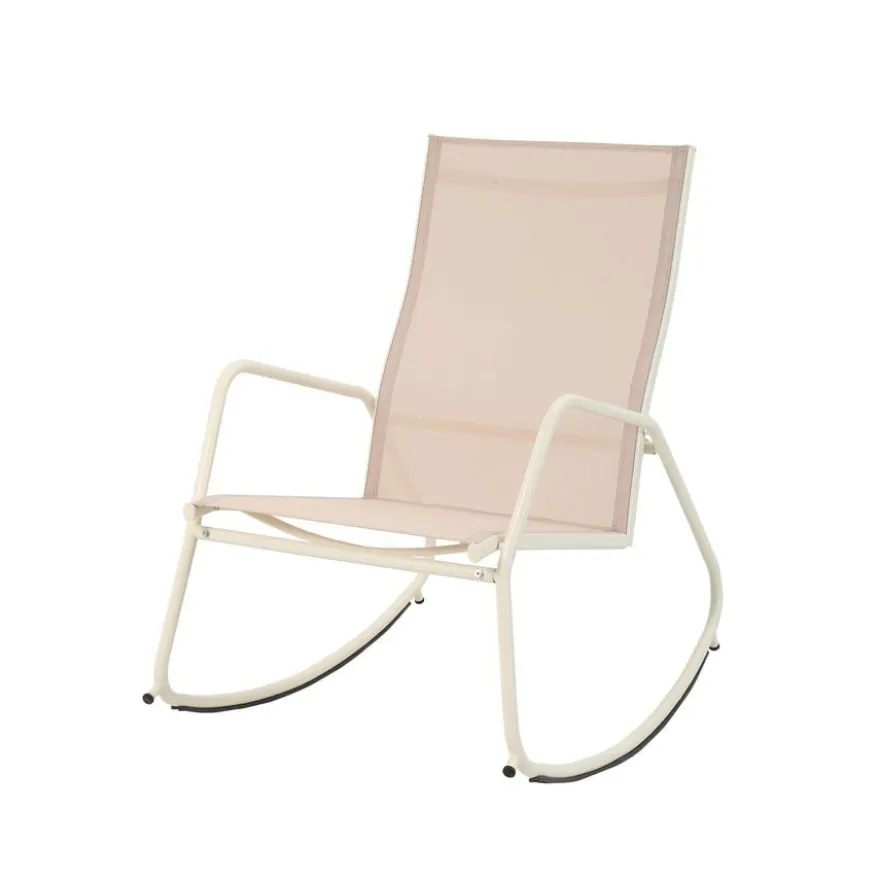 barths Brody Garten-Schaukelstuhl – Beige