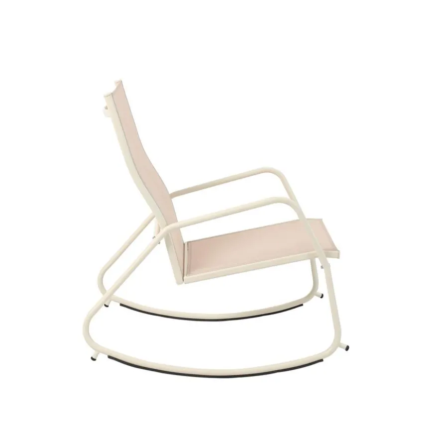 barths Brody Garten-Schaukelstuhl – Beige