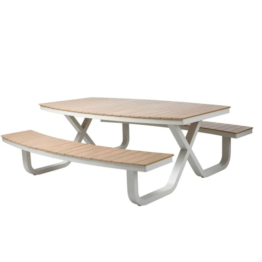 barths Buddy – Picknicktisch Polywood-Sand