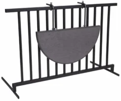 barths Butler – Balkonhängetisch 100x50 cm Anthrazit