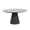barths Cuba runder Dining-Tisch Ø 140 cm - Anthrazit