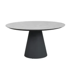 barths Cuba runder Dining-Tisch Ø 140 cm - Anthrazit