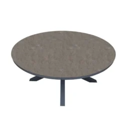 barths Fellow ausziehbarer Dining-Tisch 145/200 x 145 cm - Anthrazit