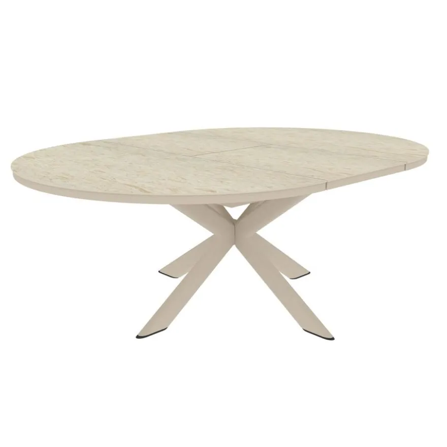 barths Fellow ausziehbarer Dining-Tisch 145/200 x 145 cm - Sand