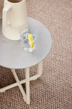 barths Fellow – Lounge-Set mit 3 Beistelltischen Sand