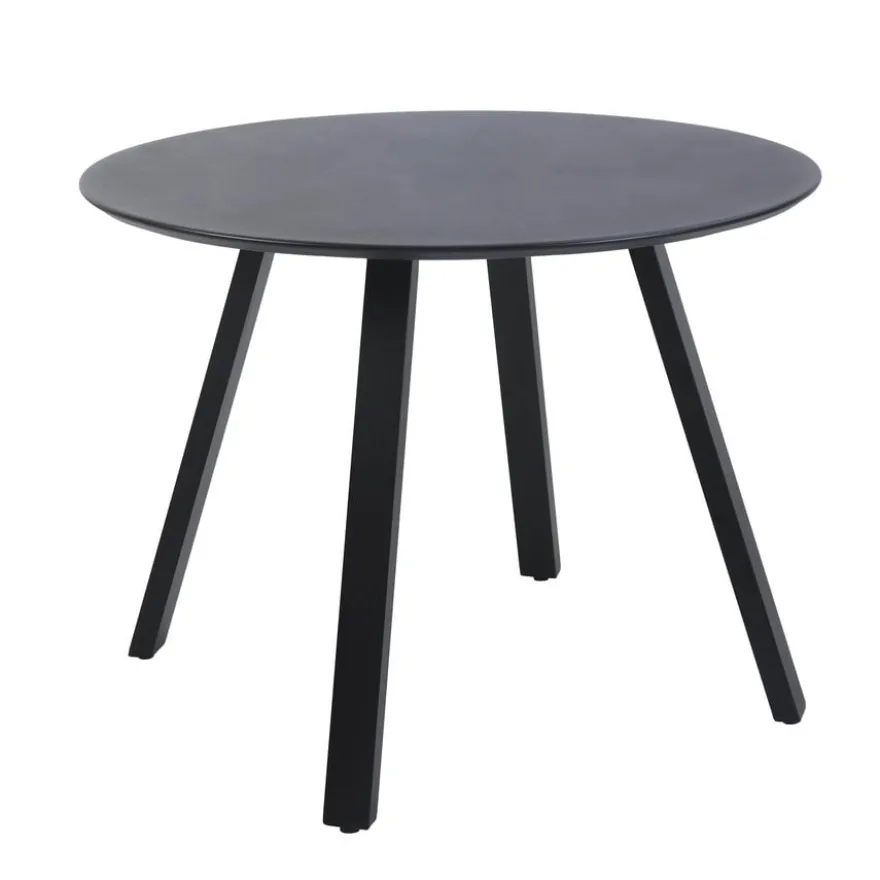 barths Halo Gartentisch Rund – Schwarz
