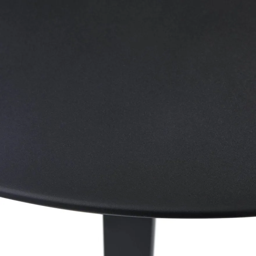 barths Halo Gartentisch Rund – Schwarz