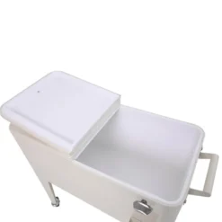barths Icy Kühlbox auf Rädern – Beige