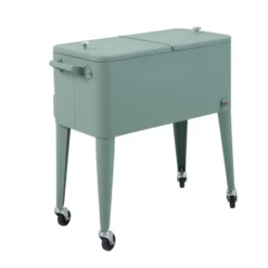 barths Icy Kühlbox auf Rädern – Grün