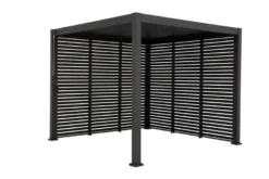 barths Louvre – Wand 113 cm (für breite 360 + 720cm) Anthrazit