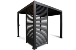 barths Louvre – Wand 113 cm (für breite 360 + 720cm) Anthrazit