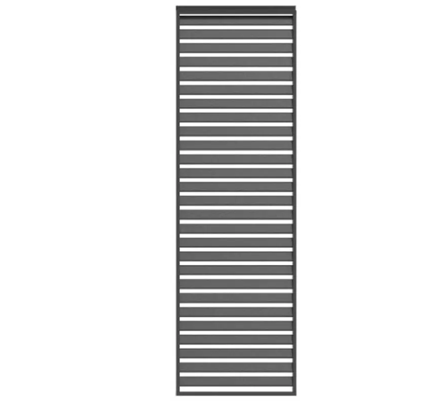 barths Louvre – Wand 113 cm (für breite 360 + 720cm) Anthrazit