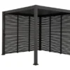 barths Louvre – Wand 93 cm (für breite 300cm) Anthrazit
