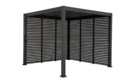 barths Louvre – Wand 93 cm (für breite 300cm) Anthrazit
