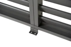 barths Louvre – Wand 93 cm (für breite 300cm) Anthrazit