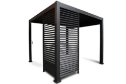 barths Louvre – Wand 93 cm (für breite 300cm) Anthrazit