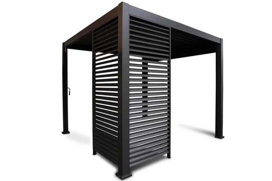barths Louvre – Wand 93 cm (für breite 300cm) Anthrazit