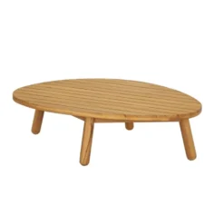 barths Lungo Beistelltisch 90 x 60 cm - Teak