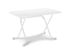 barths Madrid – Klapptisch rechteckig 110x70 cm Weiß