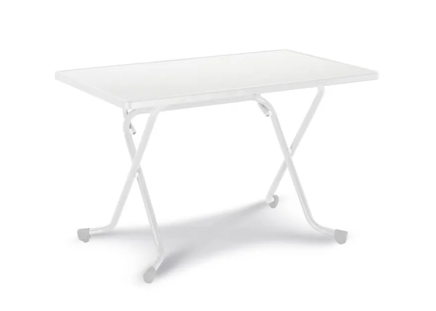 barths Madrid – Klapptisch rechteckig 110x70 cm Weiß