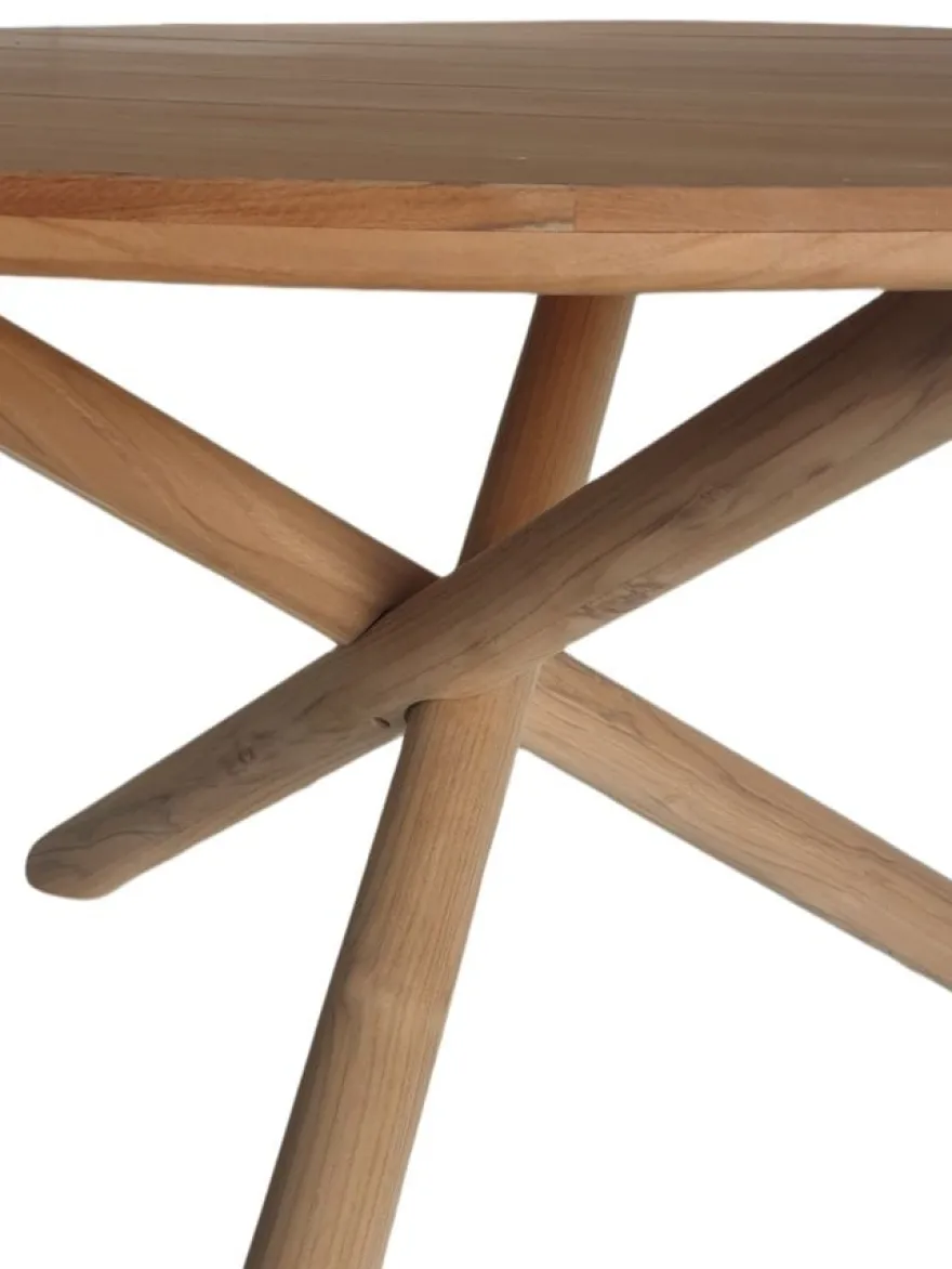 barths Mola runder Dining-Tisch Ø 135 cm - Teak