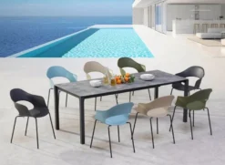 barths Palazzo – Ausziehtisch 160/210x90 cm Anthrazit