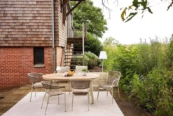 barths Polly Dining-Gartentisch – Beige-Wood