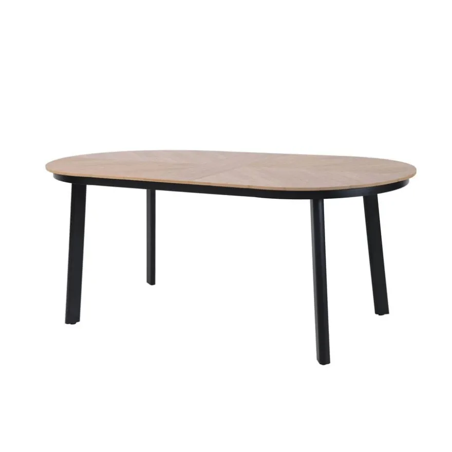 barths Polly Dining-Gartentisch – Schwarz-Wood