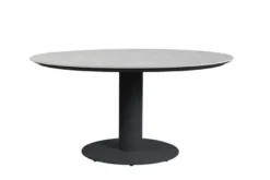 barths Porto runder Dining-Tisch Ø 150 cm - Anthrazit