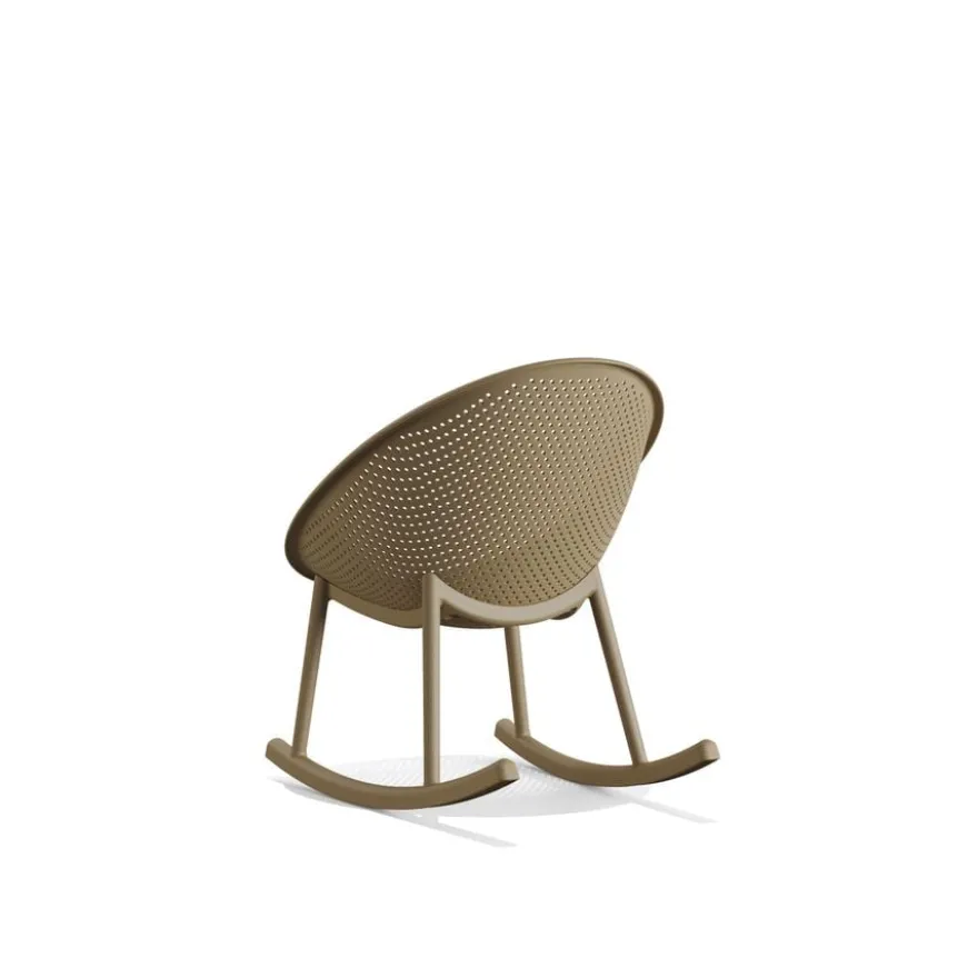 barths Qosy Outdoor Schaukelstuhl - Sand