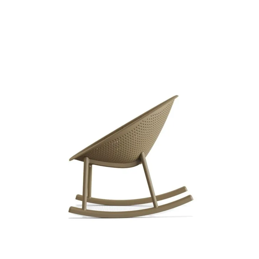 barths Qosy Outdoor Schaukelstuhl - Sand