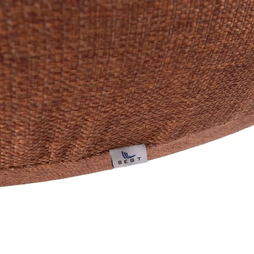 barths Rondo – Aufblasbare Liege Rund Terrakotta
