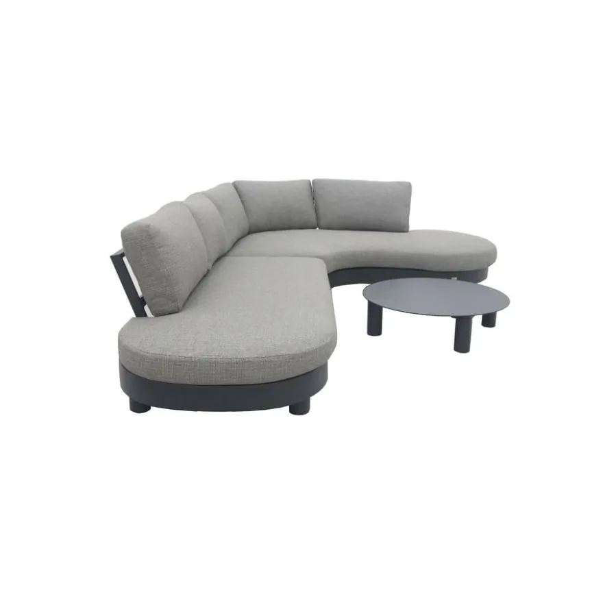 barths Salerno – Lounge-Gruppe Anthrazit