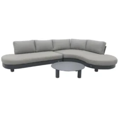 barths Salerno – Lounge-Gruppe Anthrazit