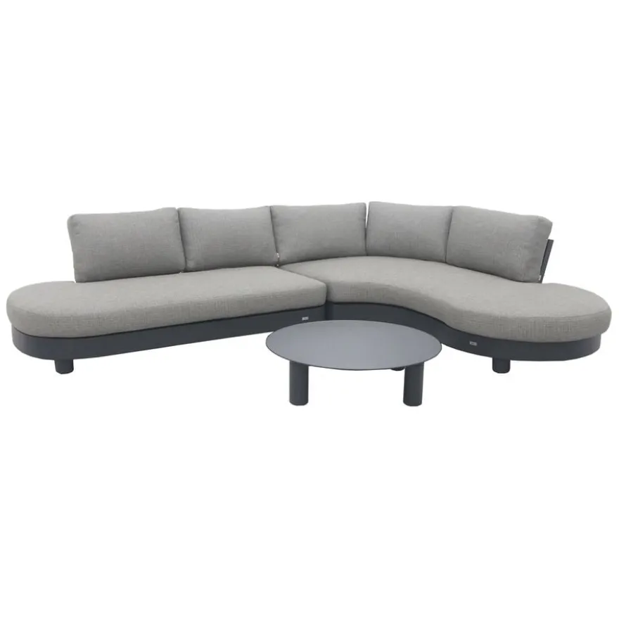 barths Salerno – Lounge-Gruppe Anthrazit