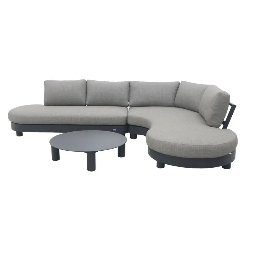 barths Salerno – Lounge-Gruppe Anthrazit