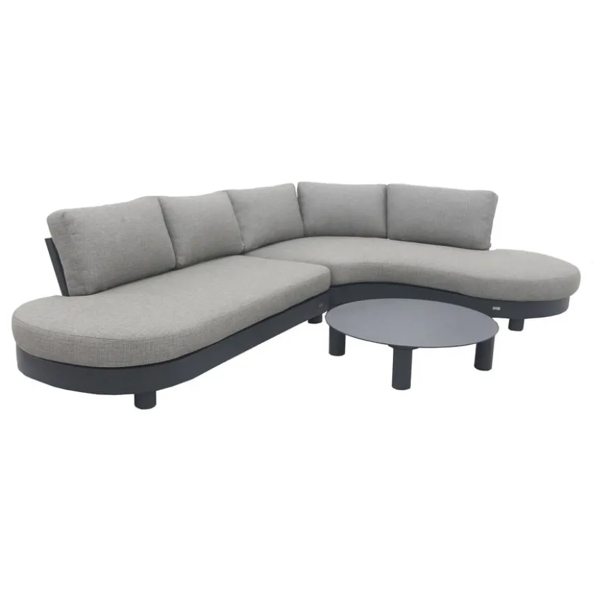 barths Salerno – Lounge-Gruppe Anthrazit