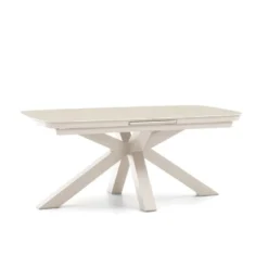 barths Torino ausziehbarer Dining-Tisch 180/220 x 100 cm - Sand