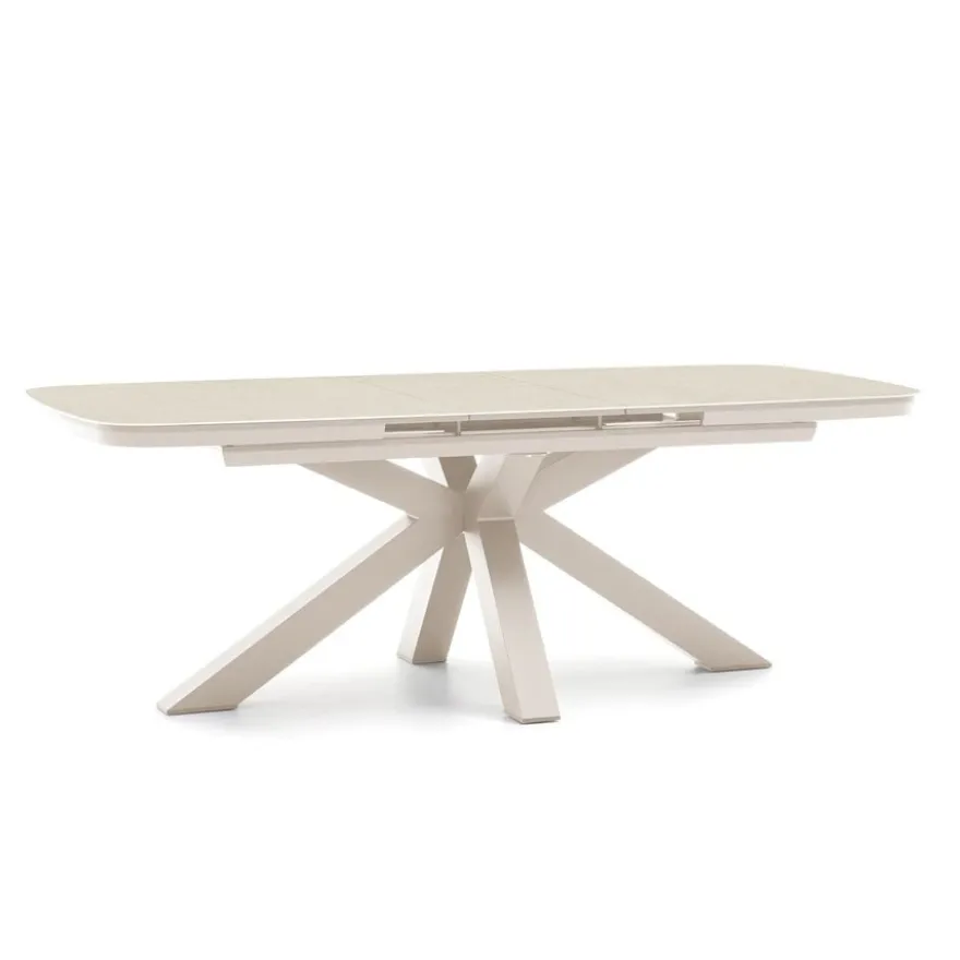barths Torino ausziehbarer Dining-Tisch 180/220 x 100 cm - Sand