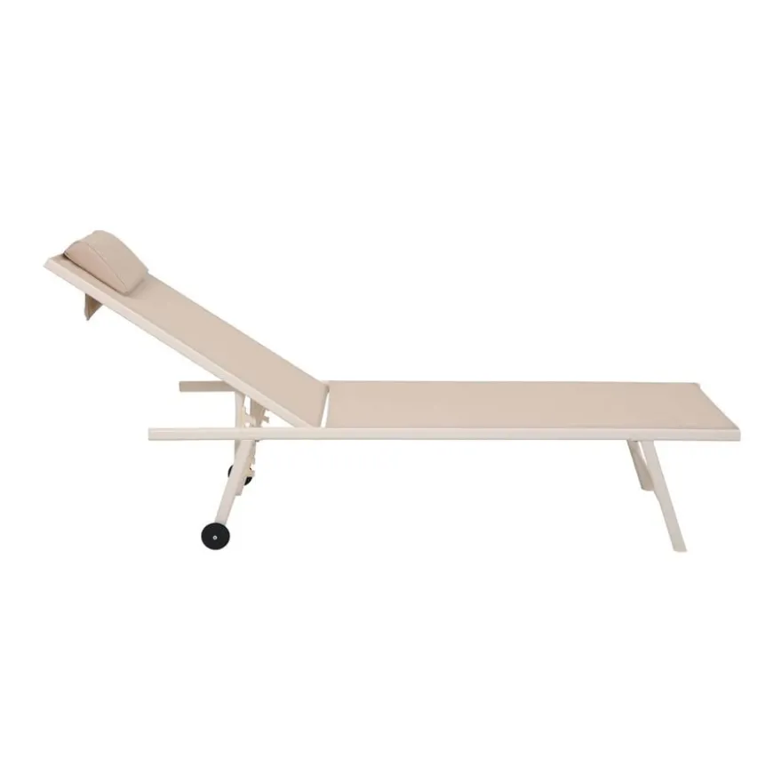 barths Travis Liegestuhl – Beige