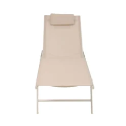 barths Travis Liegestuhl – Beige