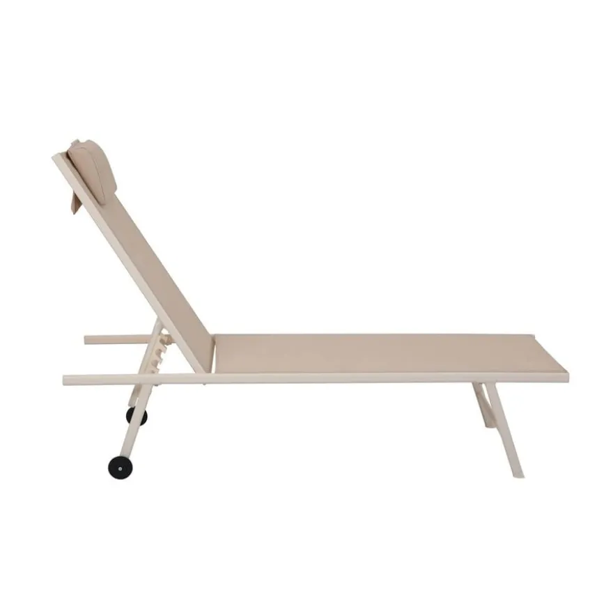barths Travis Liegestuhl – Beige