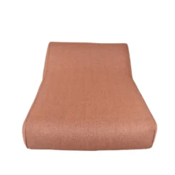 barths Vivero – Aufblasbare Doppelliege mit hoher Rückenlehne Terracotta