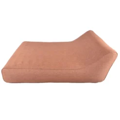 barths Vivero – Aufblasbare Doppelliege mit hoher Rückenlehne Terracotta