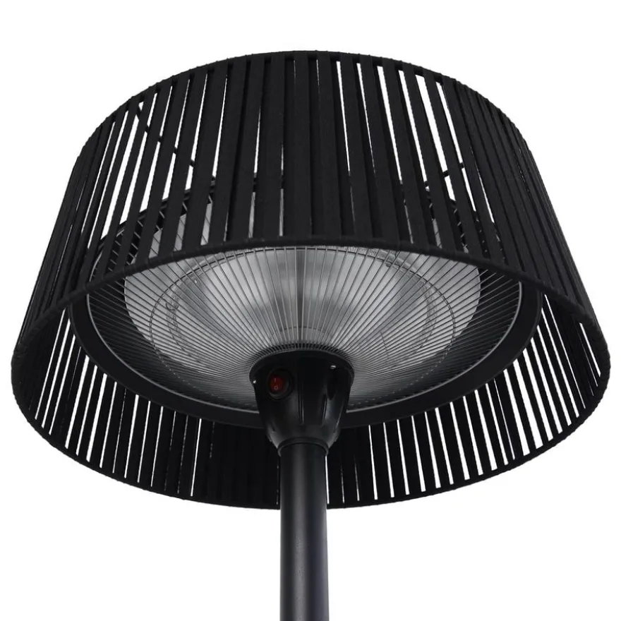 barths Zen Heater Terrassenheizer freistehend 1500 W – Schwarz