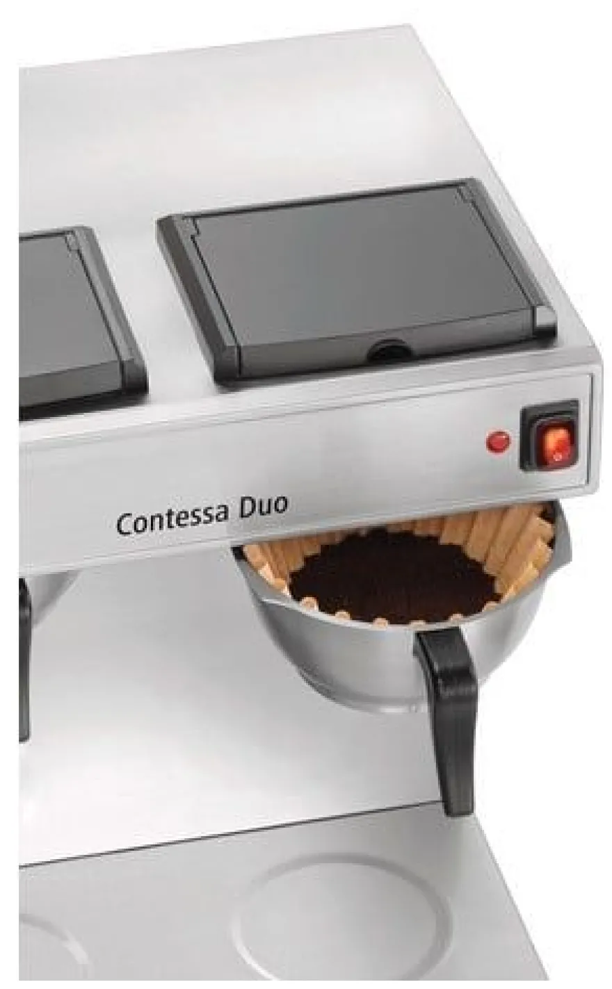 Bartscher Doppel-Kaffeemaschine "Contessa Duo"