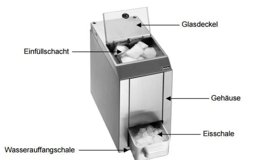 Bartscher Eiscrusher 60kg